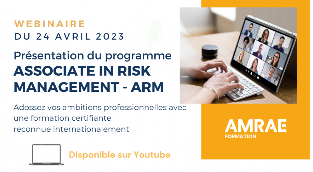 Présentation du programme ARM - Webinaire du 24 avril 2023 disponible sur Youtube
