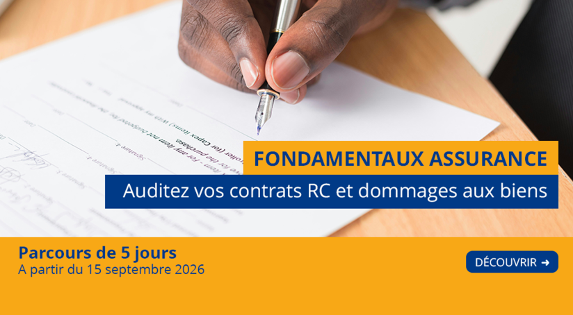 Parcours fondamentaux de l'assurance
